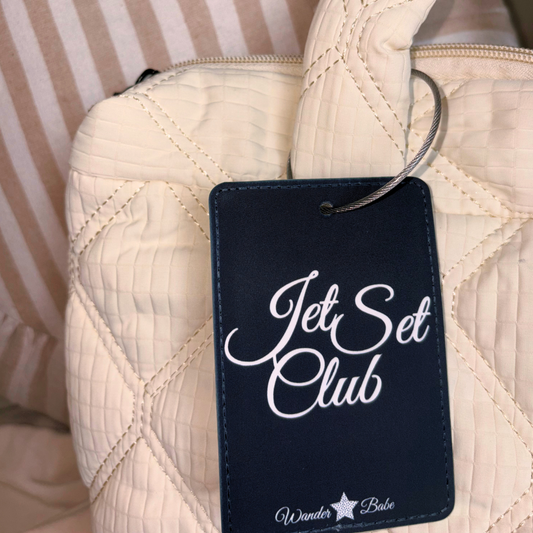 Jet Set Club Luggage Tag