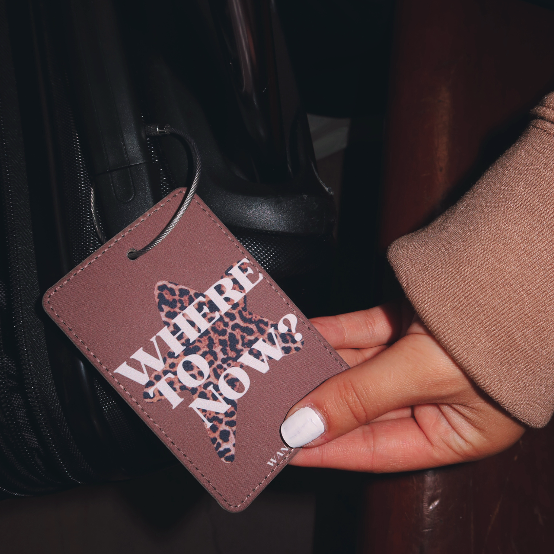 Where to Now? Luggage Tag
